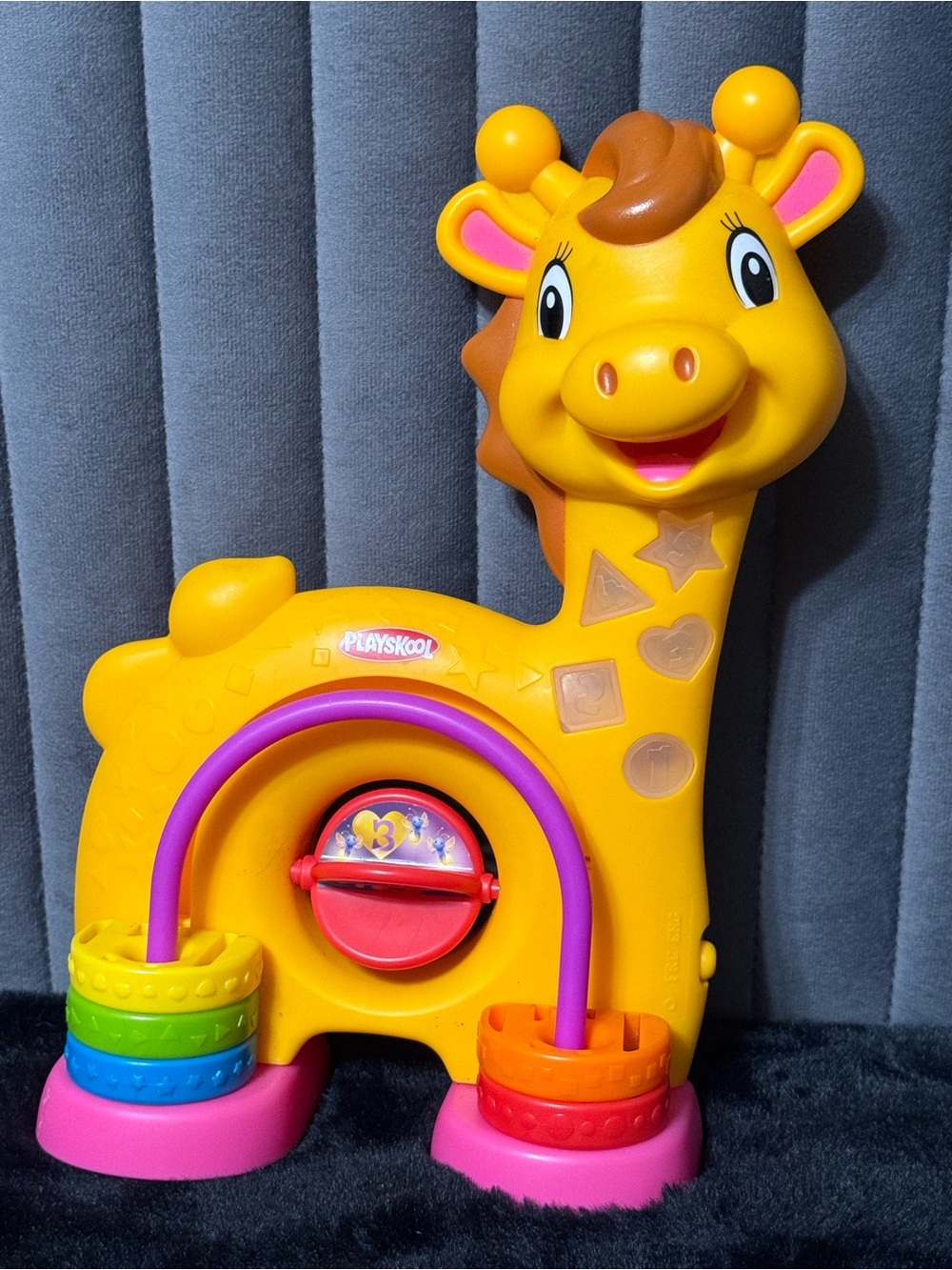 💞4/$35- Playskool Busy Giraffe Musical Learning Toy Electronic Toddler Activity